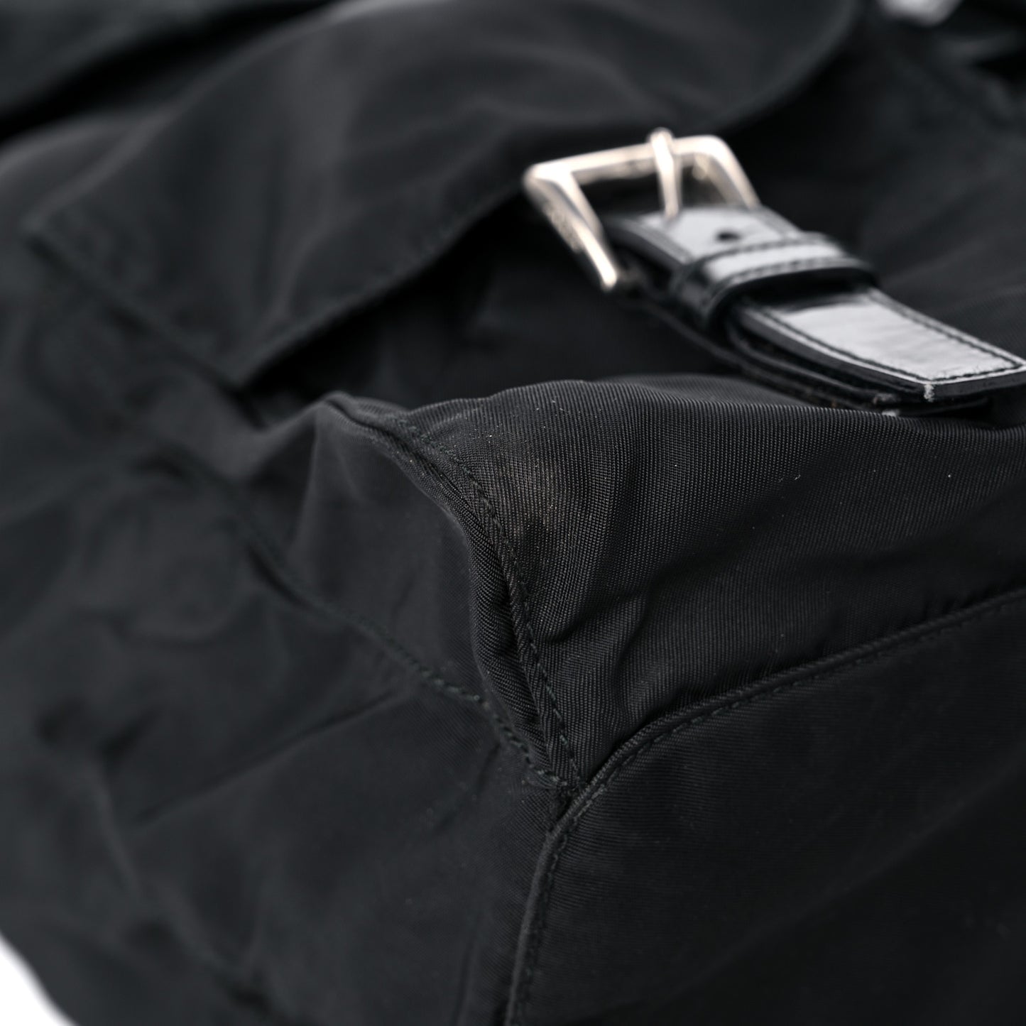 Nylon Vela Medium Backpack Black