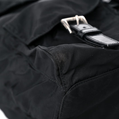 Prada Nylon Vela Medium Backpack Black 8 of 14