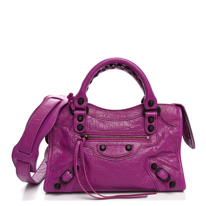 Balenciaga Agneau Arena Classic Hardware Mini Le City Azalee 1 of 11