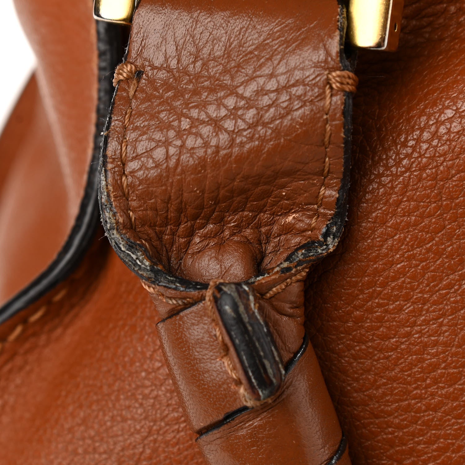 Chloe Calfskin Medium Marcie Satchel Tan 16 of 22