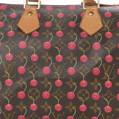 Louis Vuitton Monogram Cerises Speedy 25 10 of 10