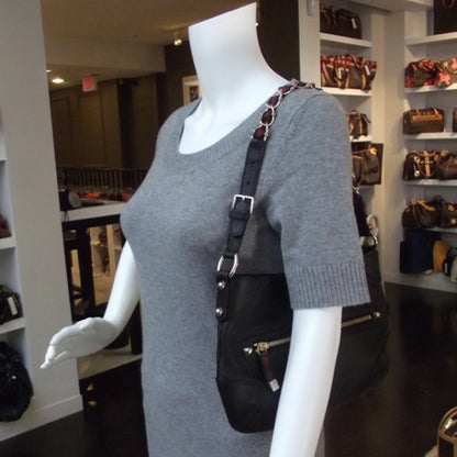 Gucci Leather Capri Shoulder Bag Black 2 of 10