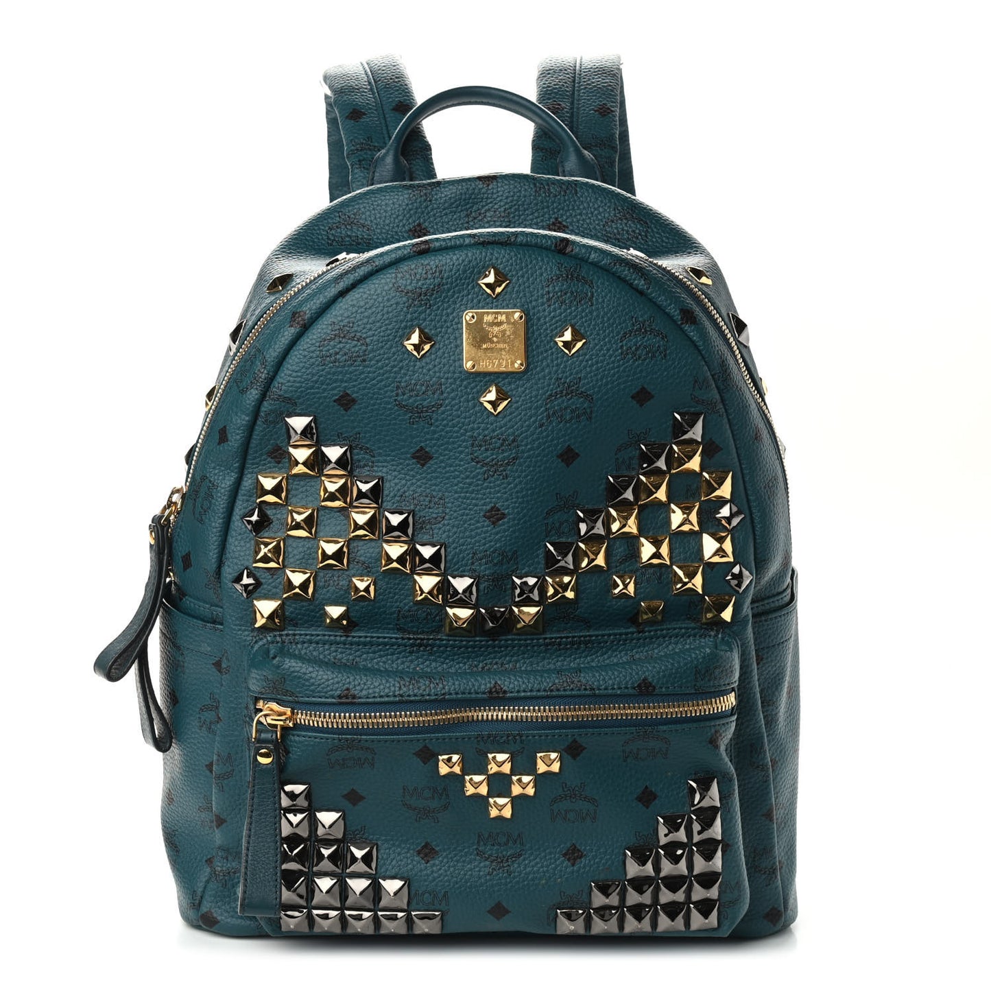 Visetos Studded Medium Stark M Backpack Blue