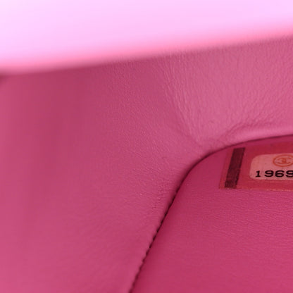 Chanel Alligator Jumbo Double Flap Pink 6 of 10