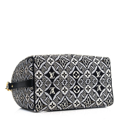 Louis Vuitton Jacquard Since 1854 Speedy Bandouliere 25 Black 4 of 11