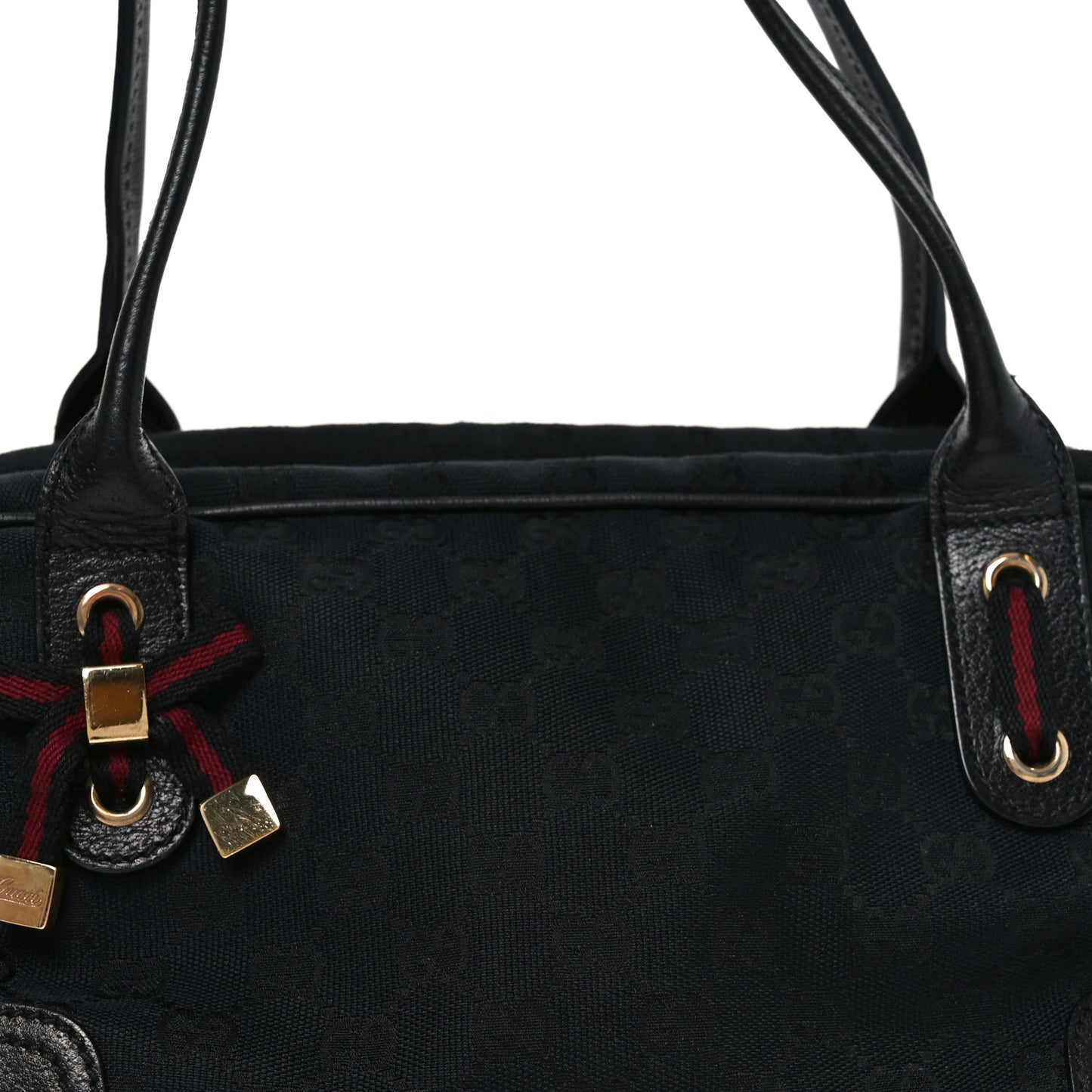 Monogram Small Princy Satchel Black