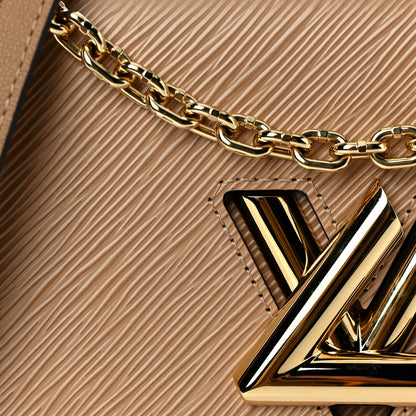 Louis Vuitton Epi Twist Shoulder Bag MM Camel 7 of 9