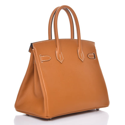 Hermes Epsom Birkin 30 Toffee 3 of 27