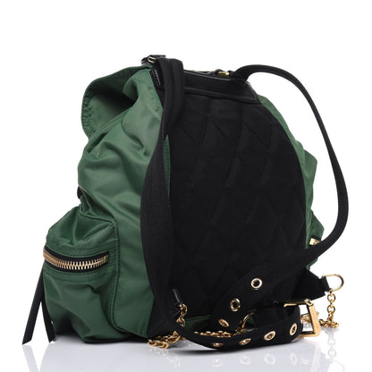 Burberry Nylon Medium Rucksack Backpack Green 2 of 9