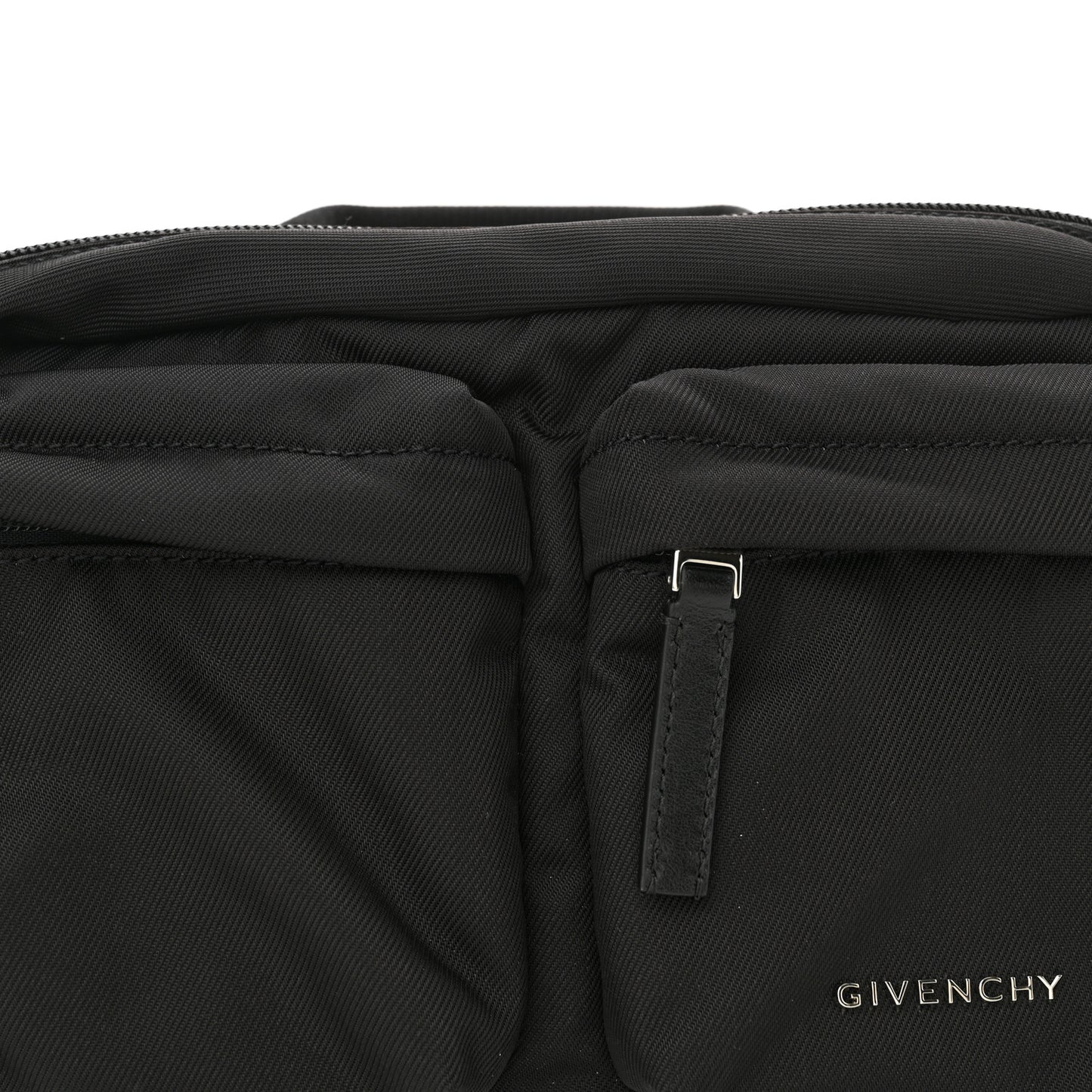 Nylon Essential U Belt Bag Black