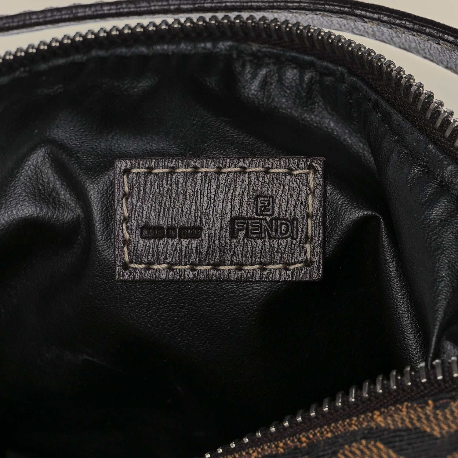 Fendi Canvas Tiger Print Mini Pochette 6 of 10