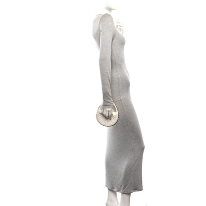 Chanel Lambskin Quilted Chain Around Pouch Hobo White 2 of 9