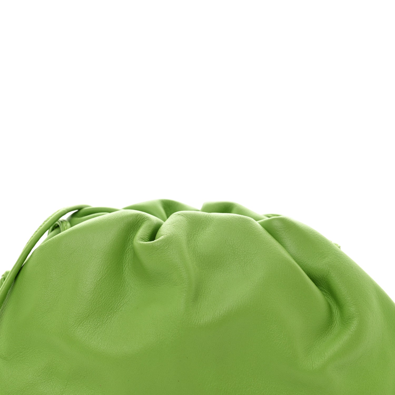 Bottega Veneta Butter Calfskin The Mini Pouch Acid Green 7 of 9