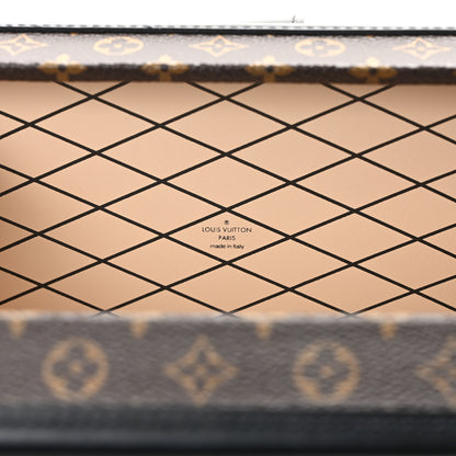 Louis Vuitton Monogram Petite Malle Black 6 of 9