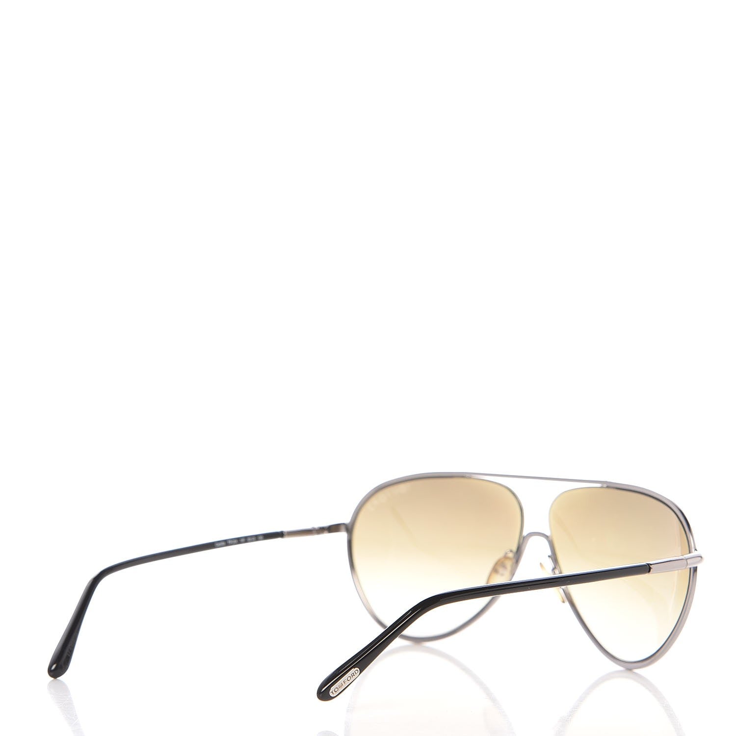 Tom Ford Cecillio Aviator Sunglasses TF204 Black 4 of 8