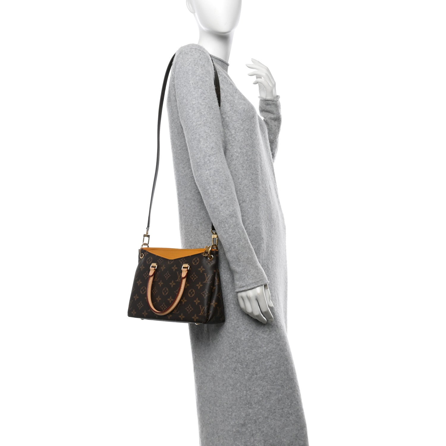 Louis Vuitton Monogram Pallas BB Safran 2 of 9