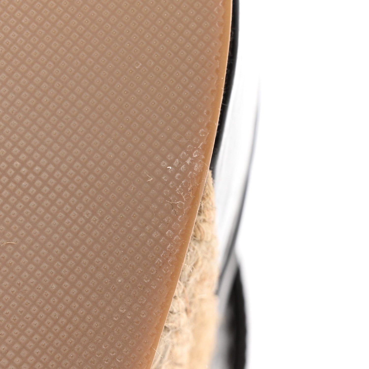 Louis Vuitton Patent Logo Espadrille Wedge Sandals 36 Brown 12 of 14