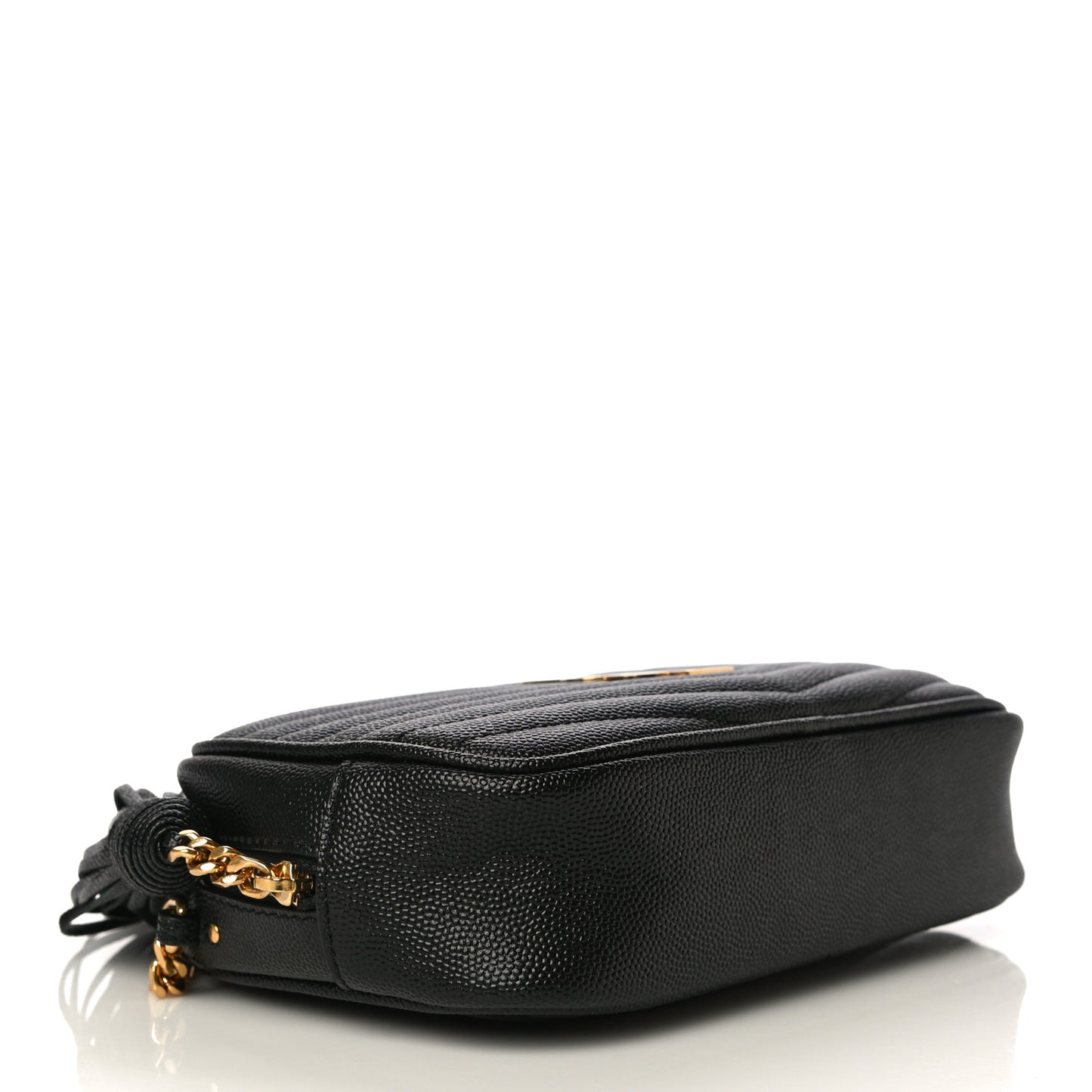 Grain De Poudre Matelasse Monogram Mini Lou Camera Bag Black