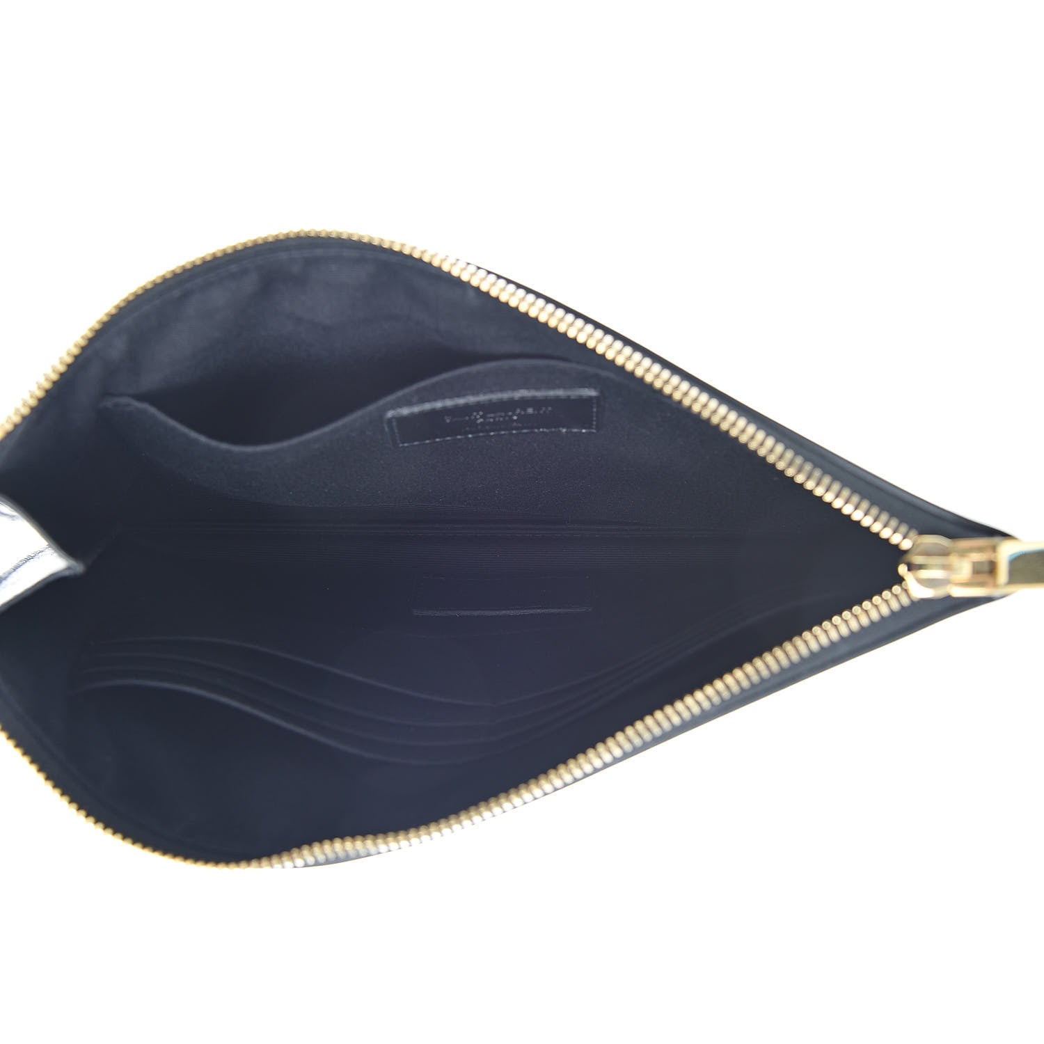 Saint Laurent Calfskin Mini Tablet Holder Black 5 of 7