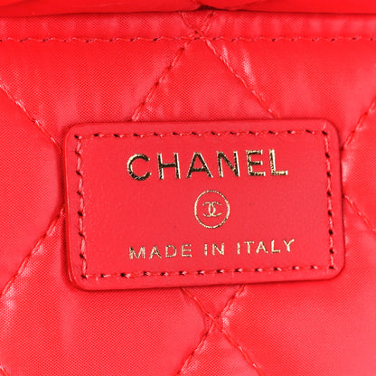 Chanel Caviar Quilted Large Vanity Pouch Red 6 of 11