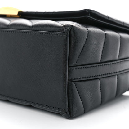 Givenchy Soft Calfskin 4G Quilted Medium Shoulder Bag Black 10 of 10