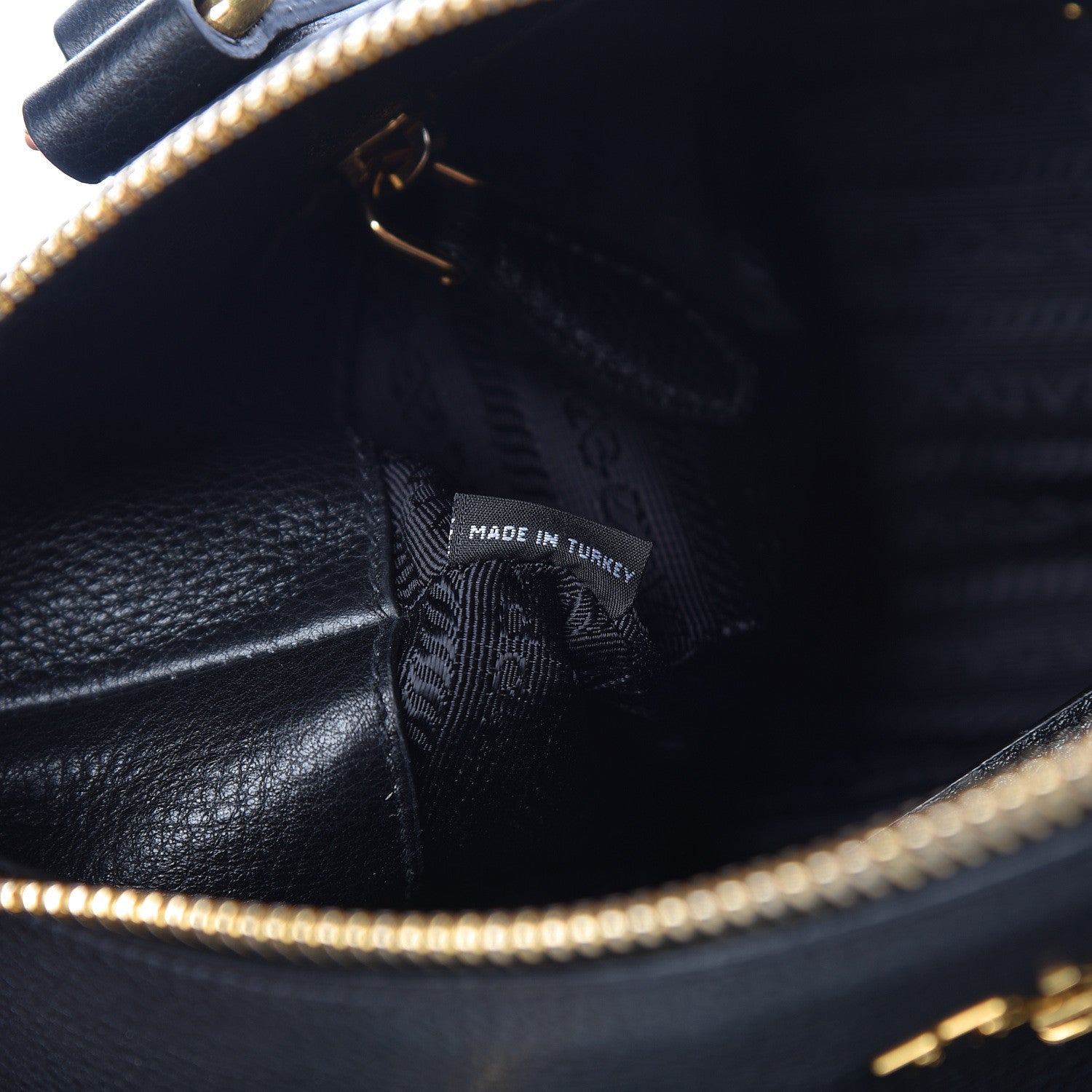 Prada Vitello Phenix Shopping Tote Black 7 of 13