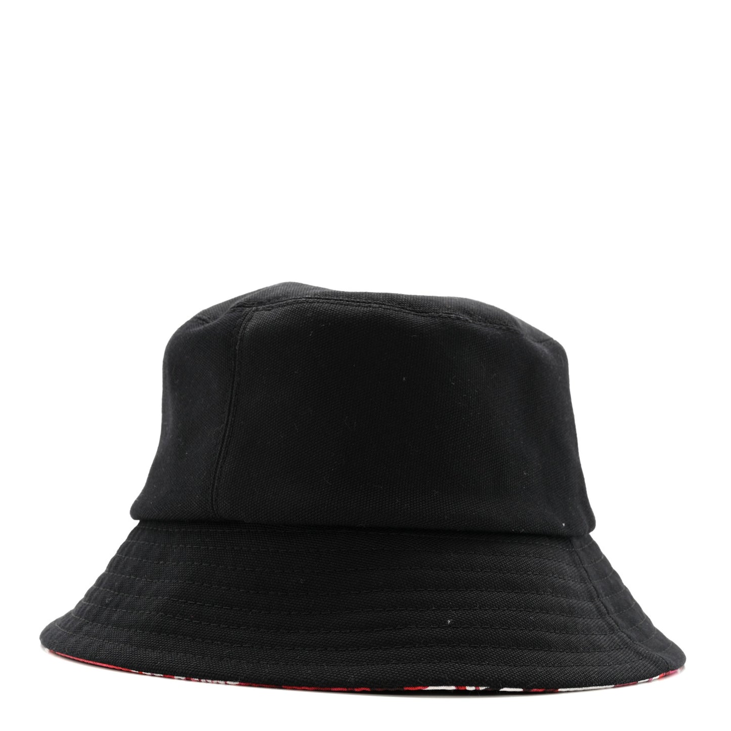 Cotton Pearl CC Bucket Hat S Black