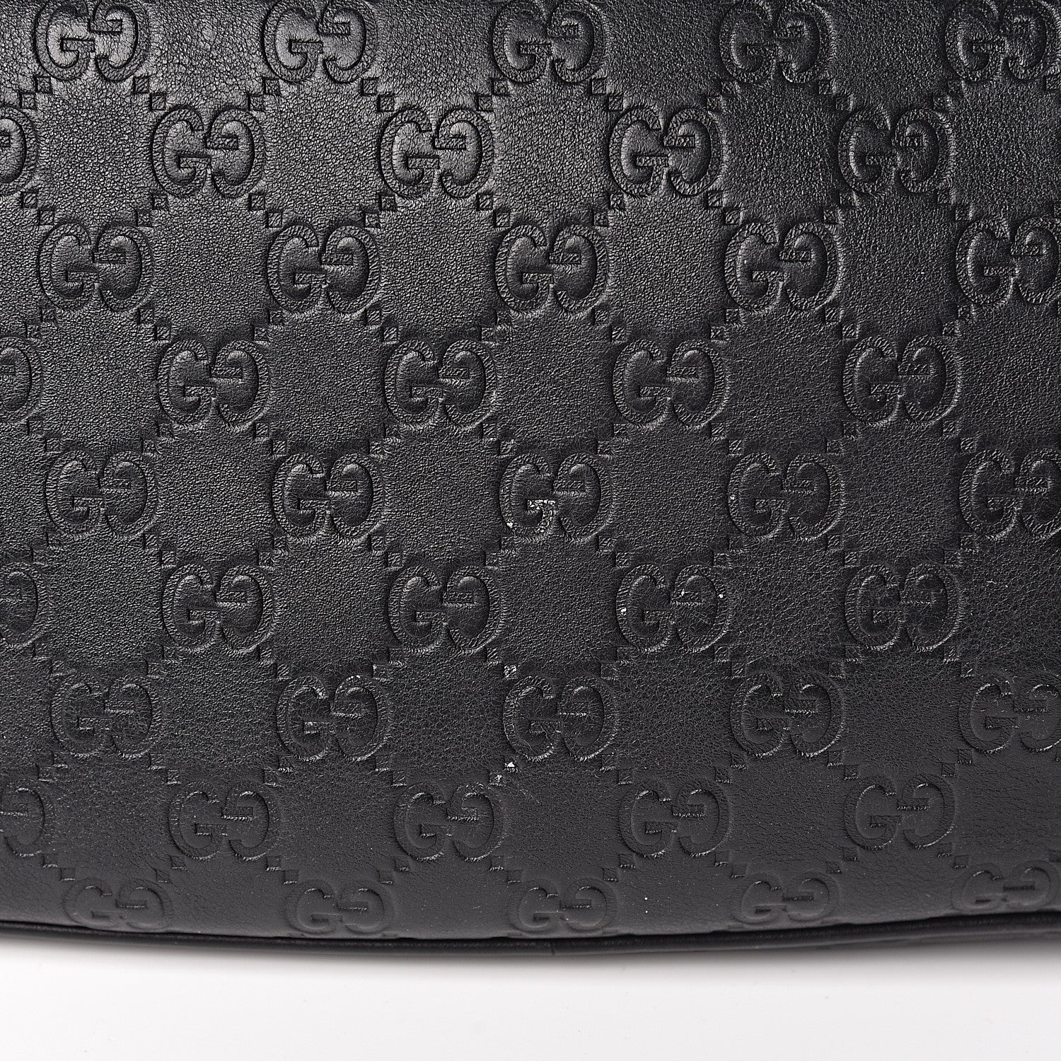 Gucci Guccissima Medium Dome Bag Black 13 of 14
