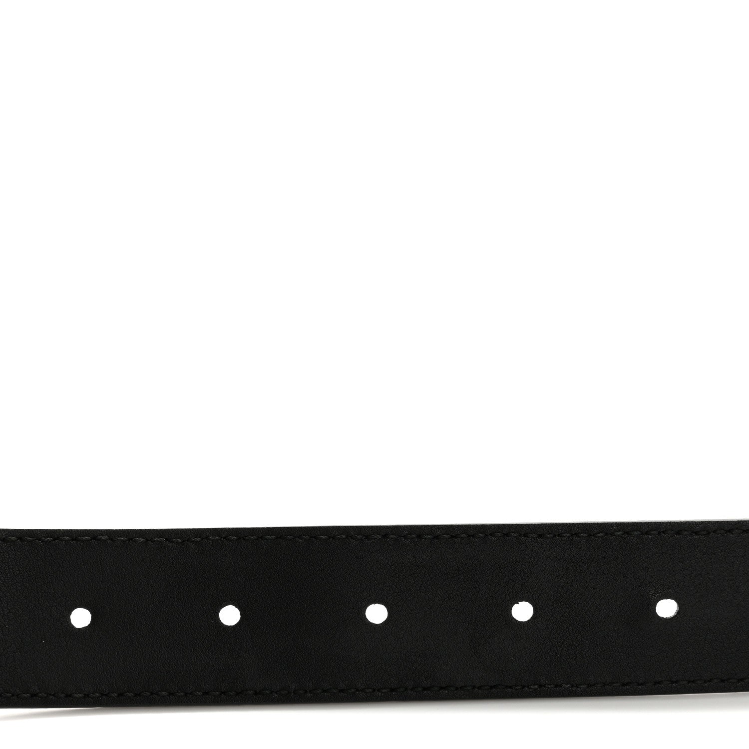 Gucci Calfskin Double G 30mm Belt 80 32 Black 4 of 8