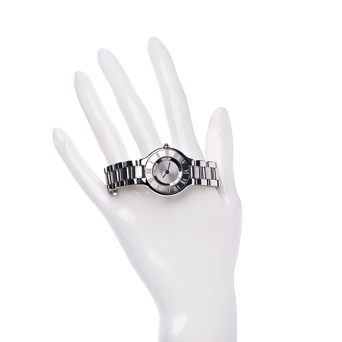 Stainless Steel 28mm Must De 21 Quartz Watch