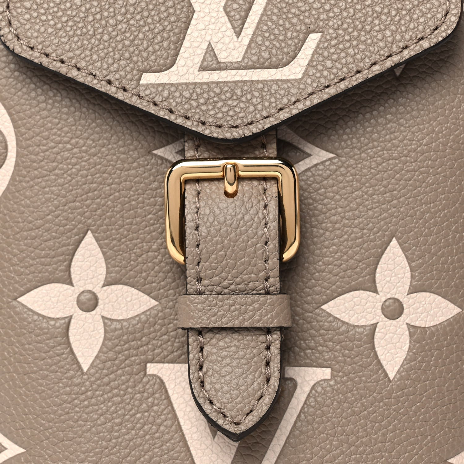 Louis Vuitton Empreinte Monogram Giant Tiny Backpack Tourterelle Cream 9 of 11