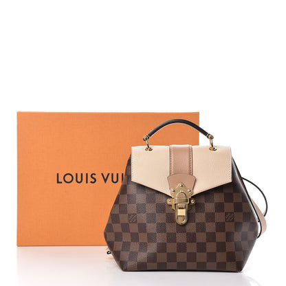 Louis Vuitton Damier Ebene Clapton Backpack Creme 13 of 13