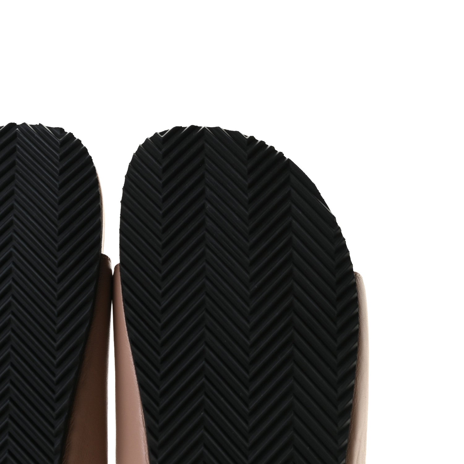Saint Laurent Lambskin Joan Slide Sandals 37 Nude 10 of 12