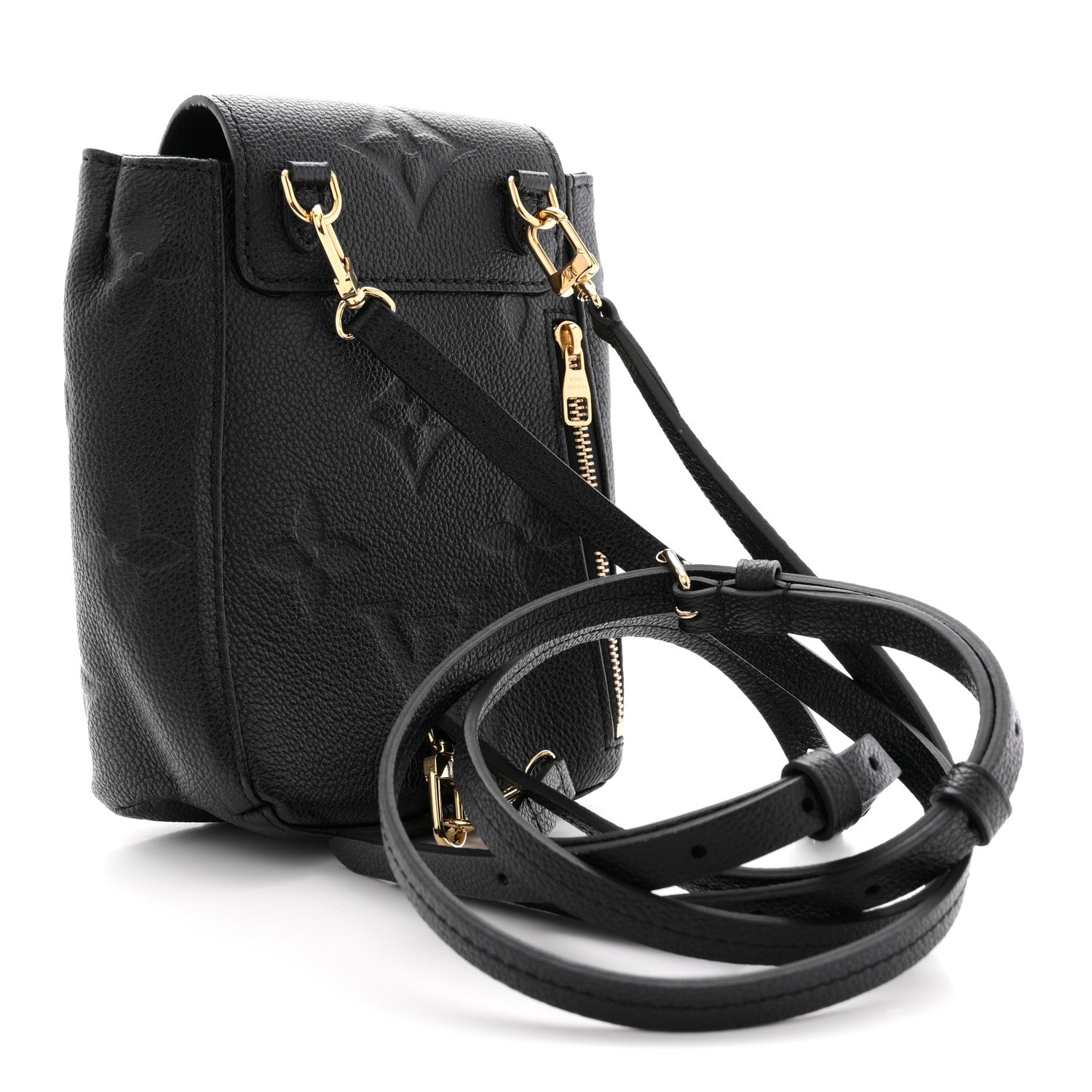 Louis Vuitton Empreinte Monogram Giant Tiny Backpack Black 3 of 9