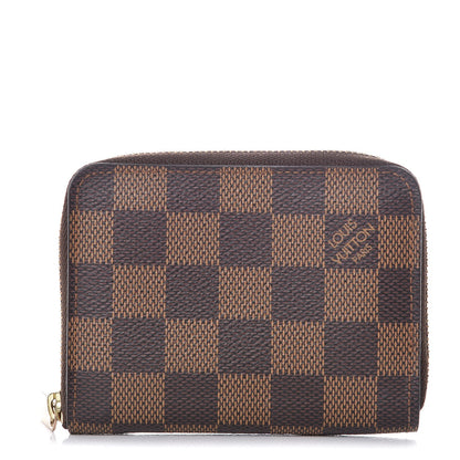 Louis Vuitton Damier Ebene Zippy Coin Purse 1 of 6