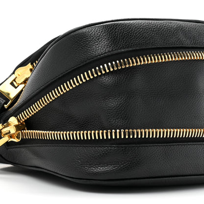 Tom Ford Grained Calfskin Medium Jennifer Crossbody Bag Black 9 of 18