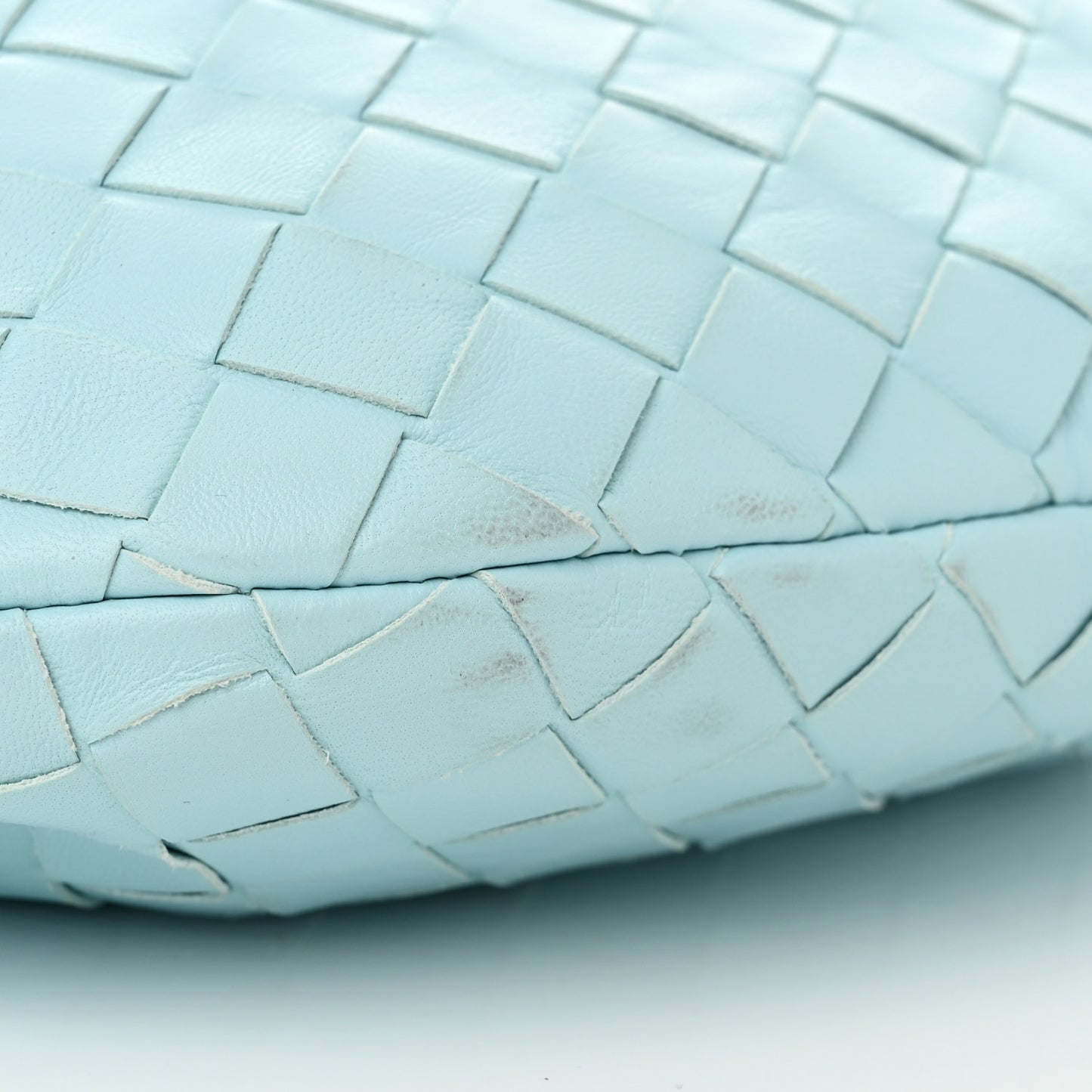 Nappa Intrecciato Mini Jodie Pale Blue