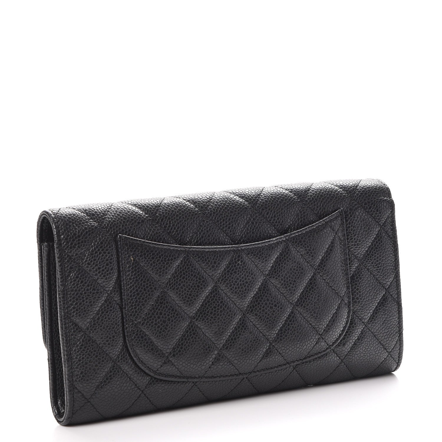 Chanel Caviar Quilted Travel Wallet Black 4 of 15
