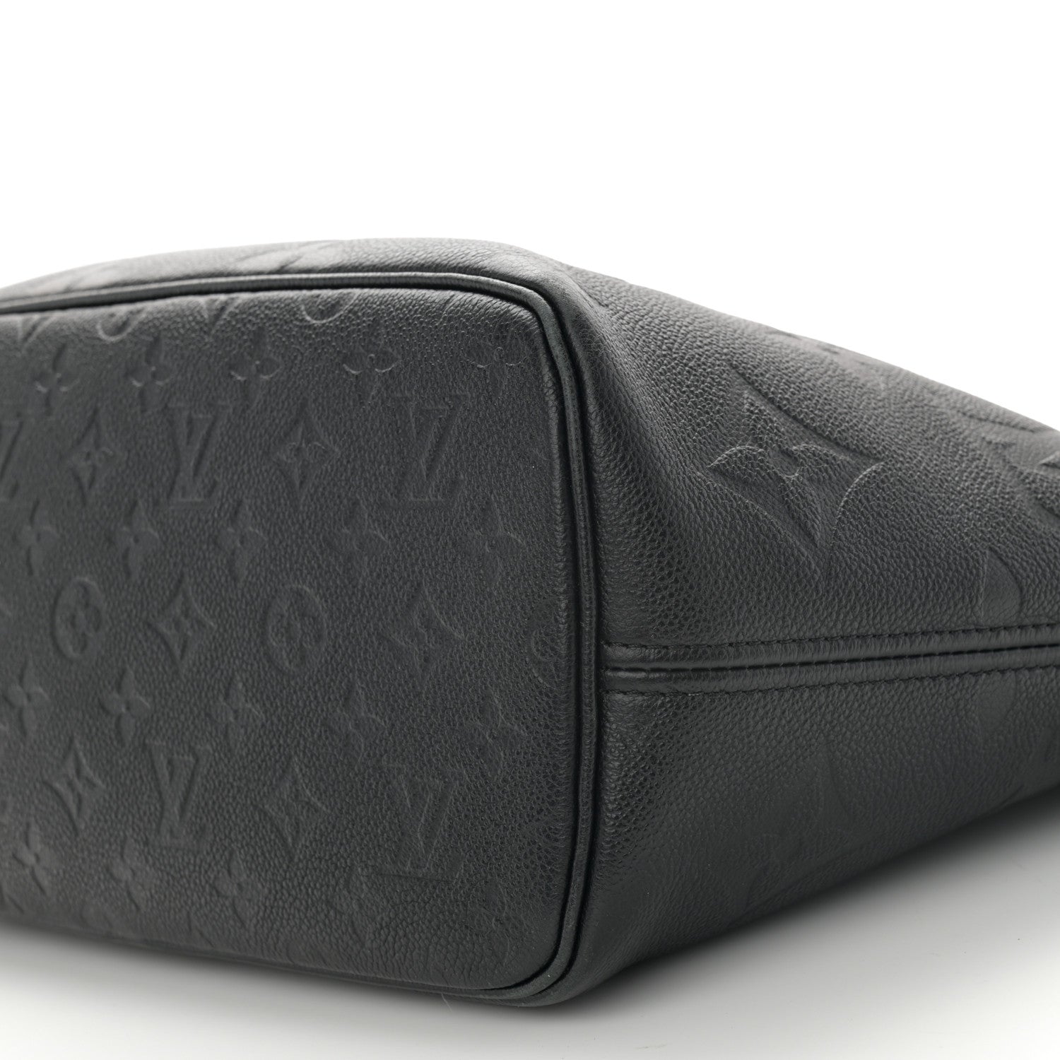 Louis Vuitton Empreinte Monogram Giant Neverfull MM Black 10 of 11