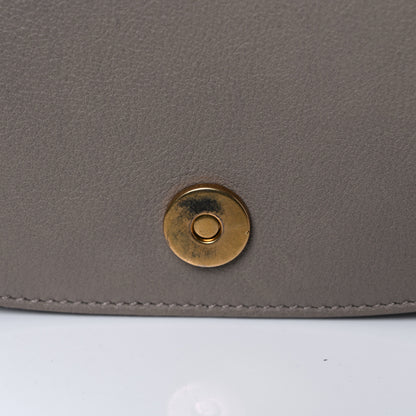 Chloe Calfskin Suede Medium Nile Bracelet Bag Motty Grey 14 of 19