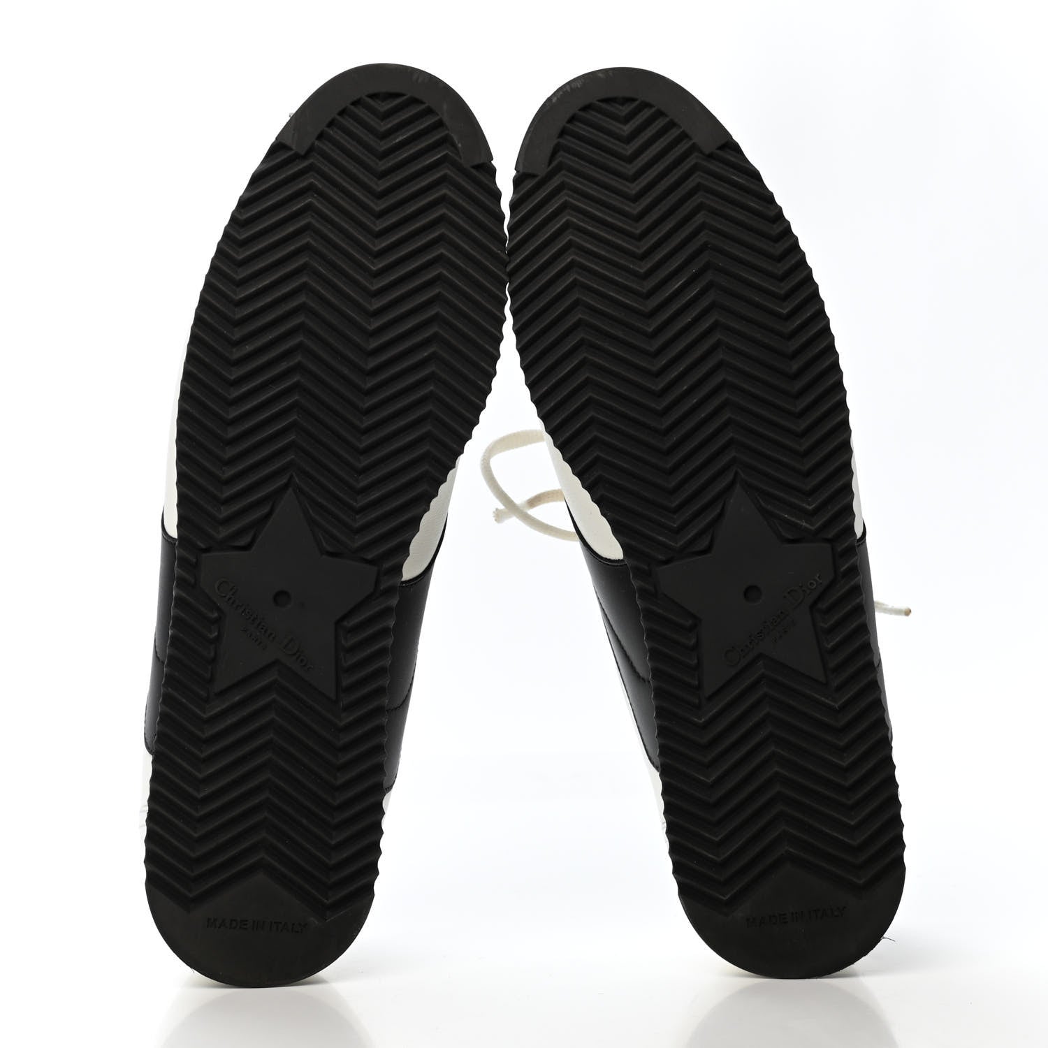 Christian Dior Calfskin Mix Diorun Sneakers 40 Optic White 3 of 4