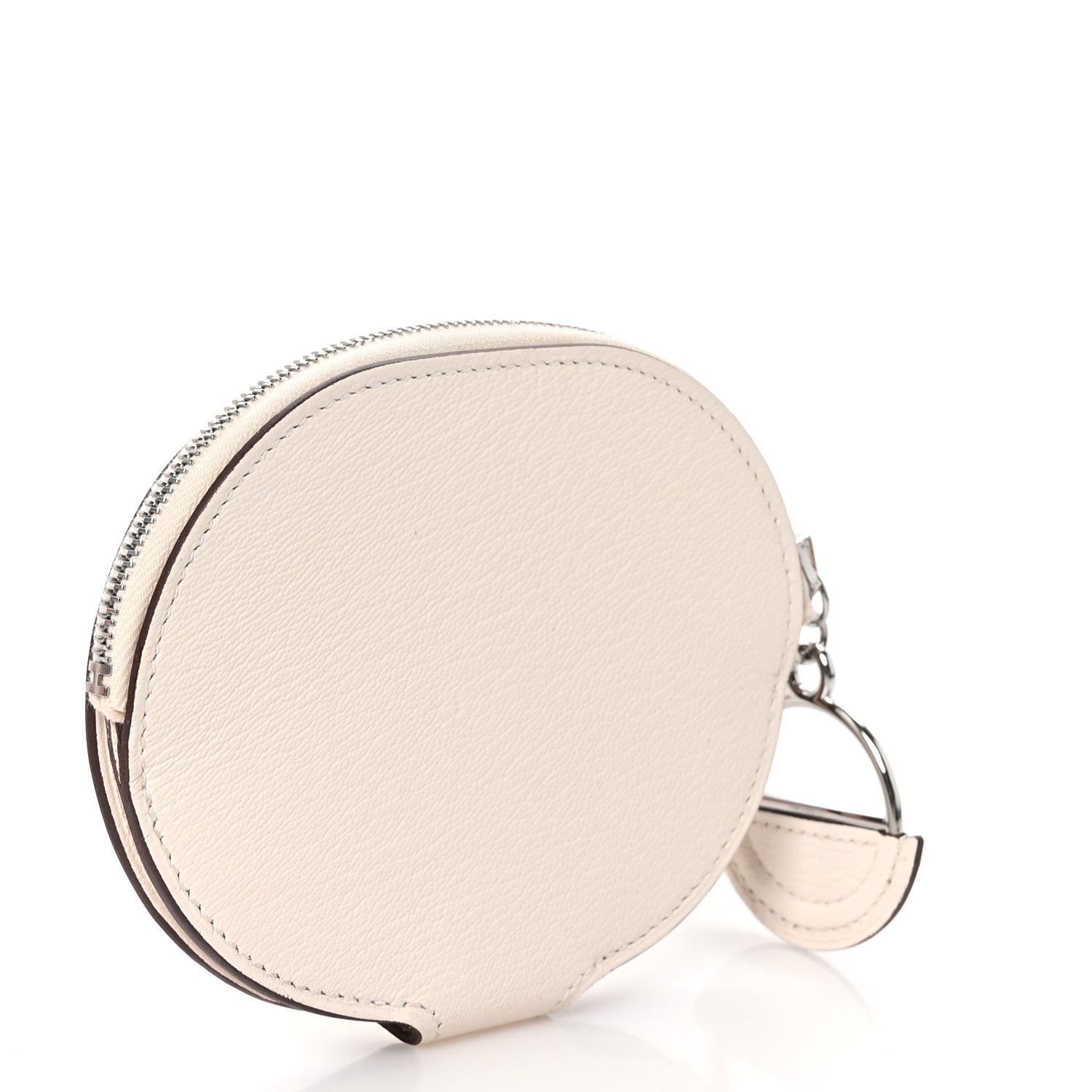 Hermes Chevre Mysore In-The-Loop Wink Card Holder Nata Rose Pourpre Jaune Citron 3 of 11