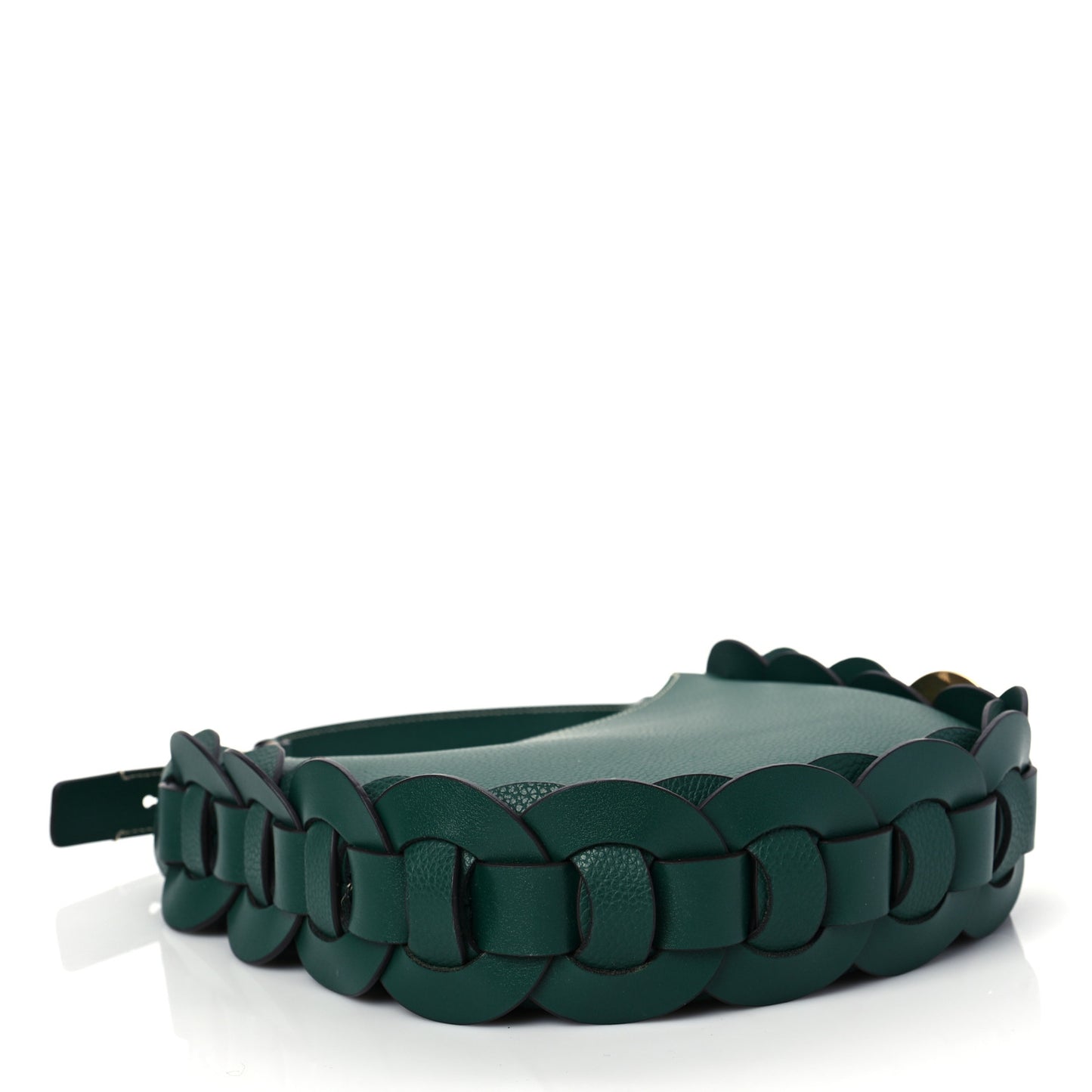 Small Grain Smooth Calfskin Small Darryl Hobo Rain Forest