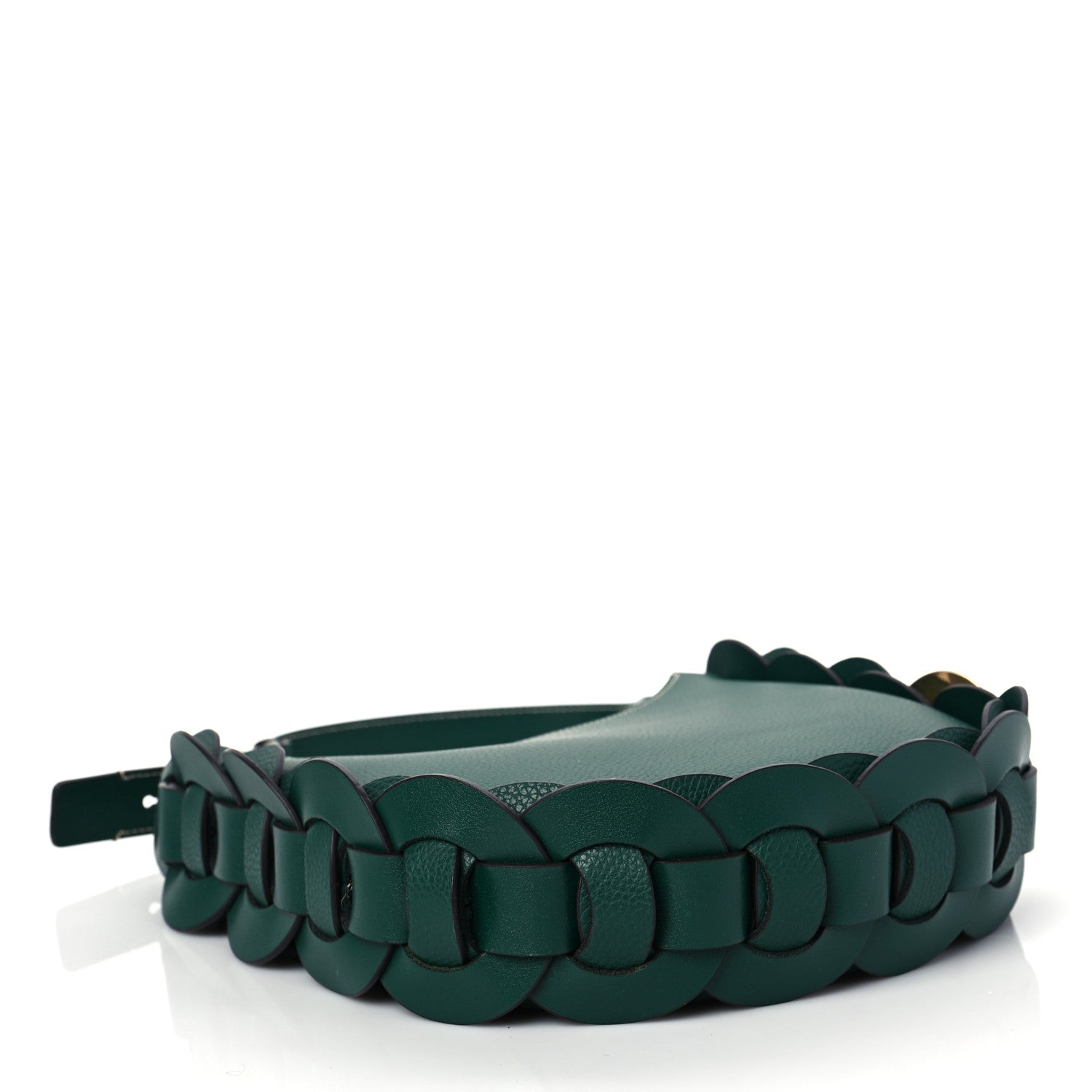 Chloe Small Grain Smooth Calfskin Small Darryl Hobo Rain Forest 4 of 7