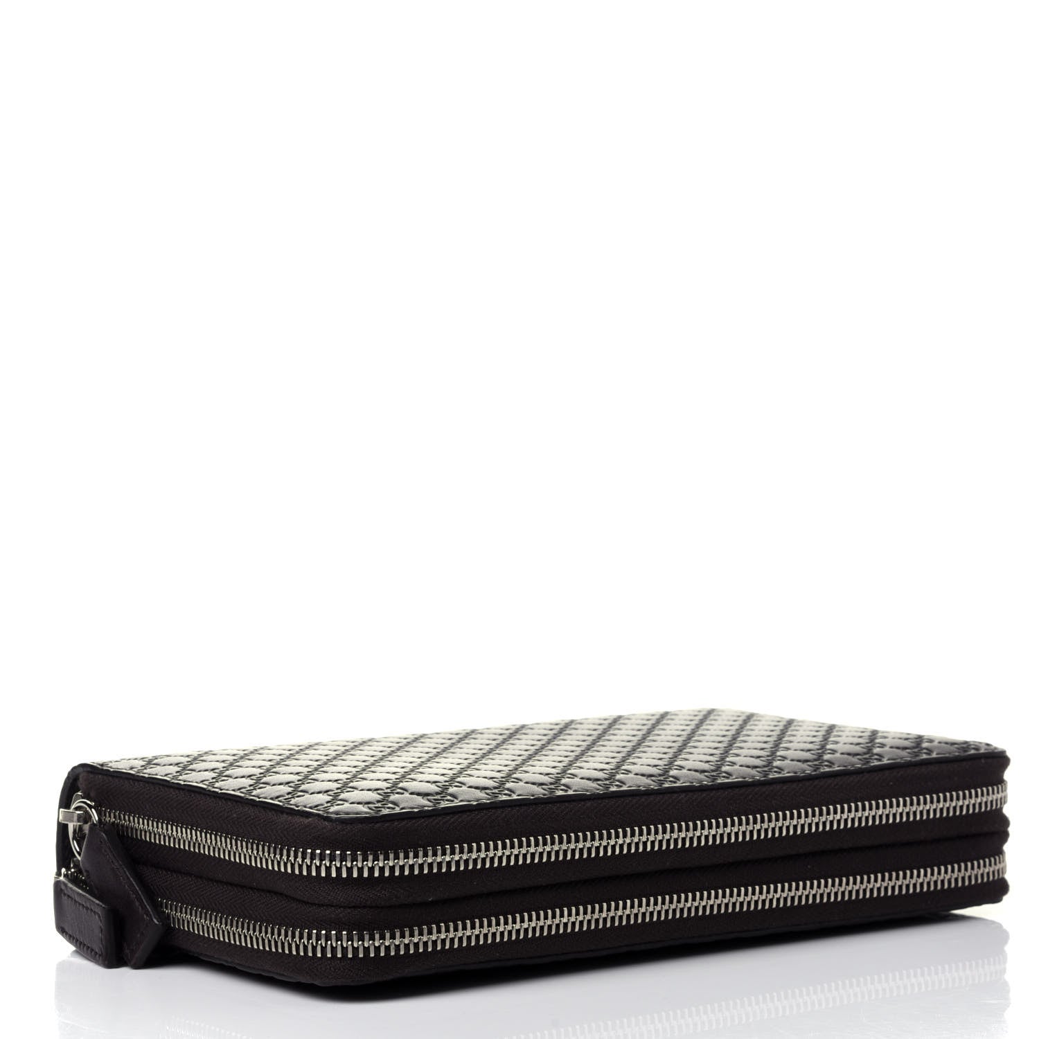 Gucci Microguccissima Zip Around Top Handle Travel Wallet Testa di Moro 3 of 5