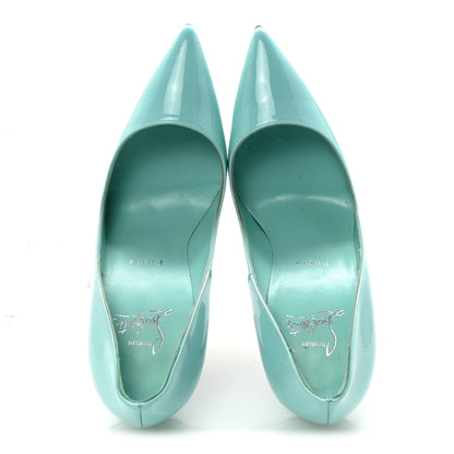Christian Louboutin Patent So Kate 120 Pumps 37 Pacific 2 of 8