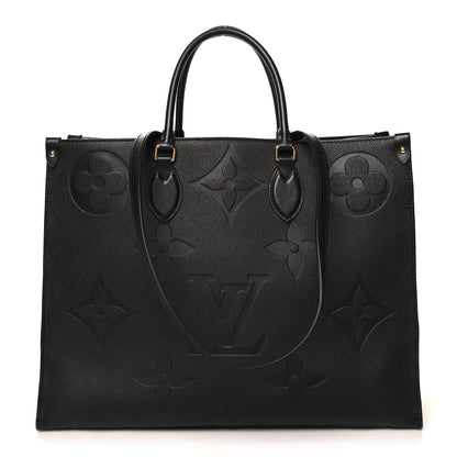 Louis Vuitton Empreinte Monogram Giant Onthego GM Black 1 of 9