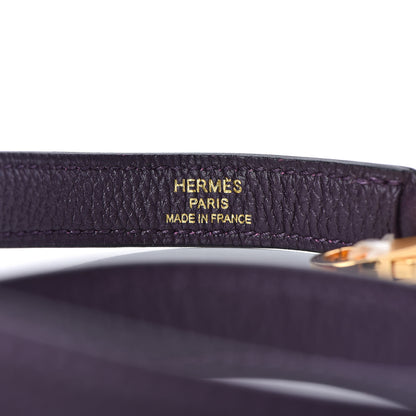 Hermes Togo Kelly Retourne 25 Raisin 24 of 38