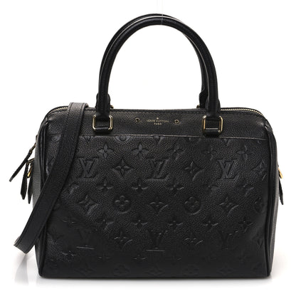 Louis Vuitton Empreinte Speedy Bandouliere 25 NM Black 1 of 9