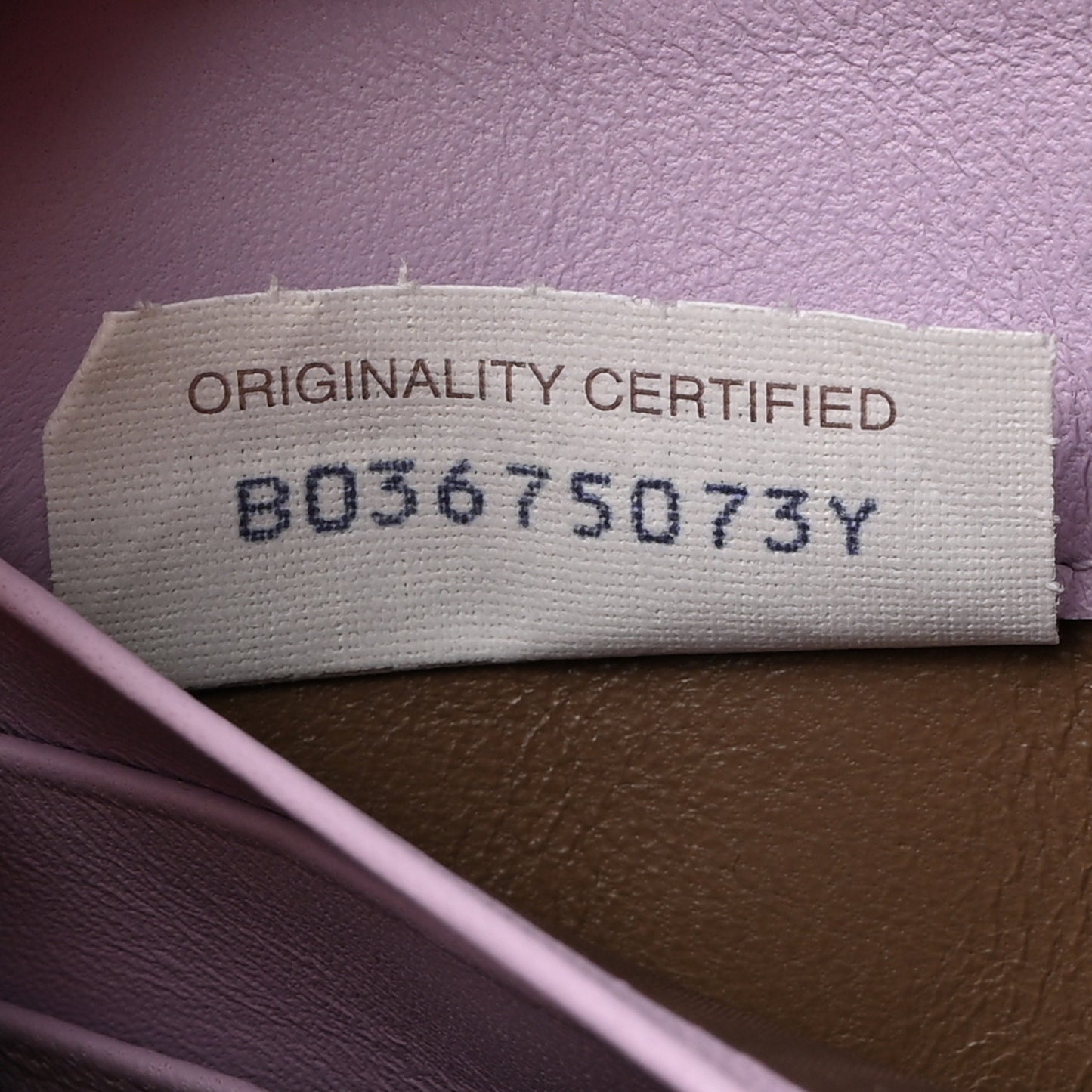 Nappa Intrecciato Zip Around Wallet Lilac